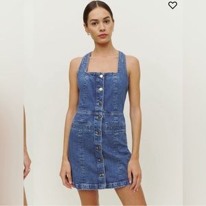 Reformation Dionne Denim Dress